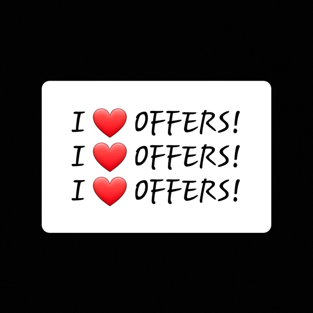 MAKE ME AN OFFER IF YOU LIKE SOMETHING!